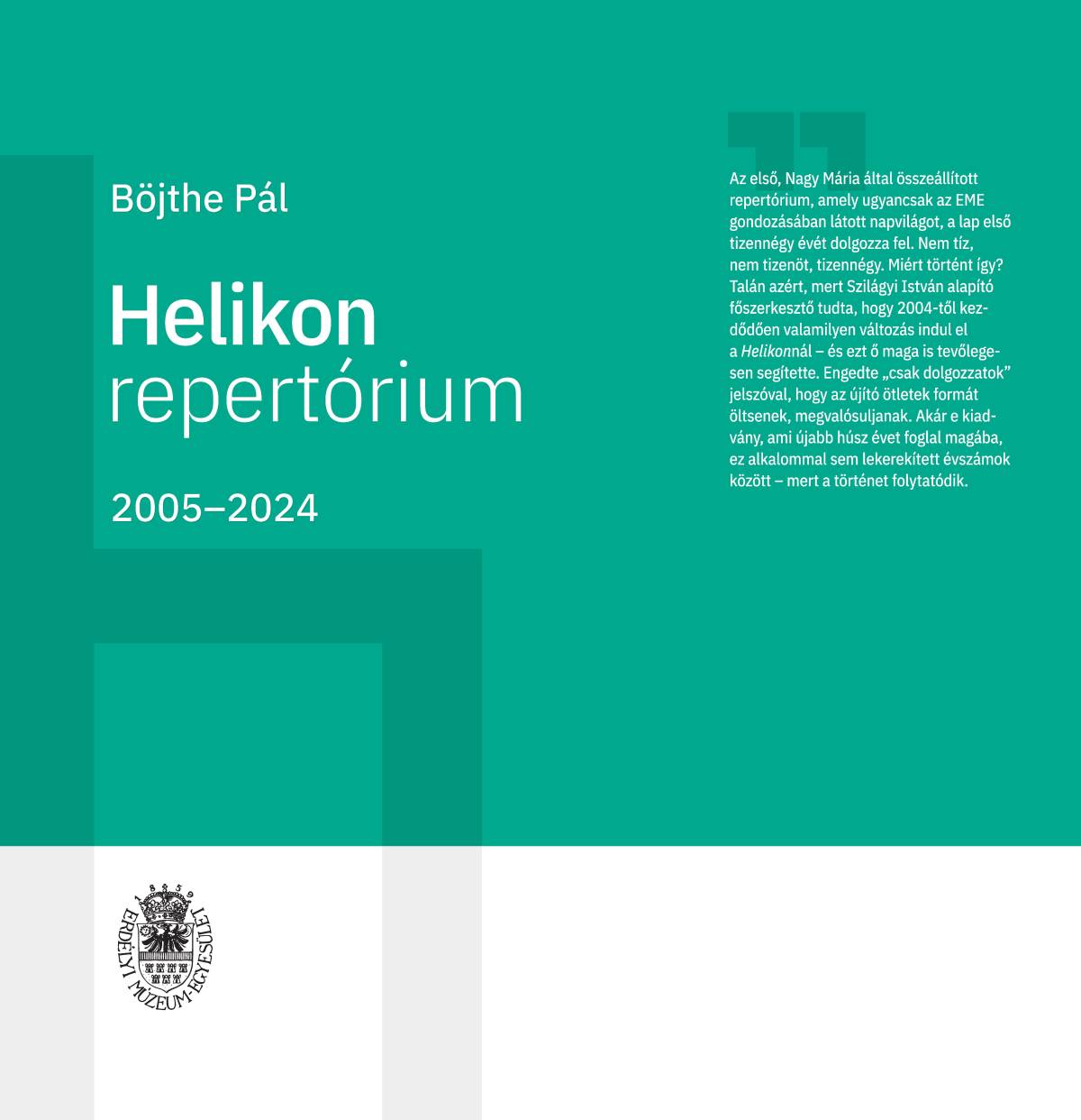 Helikon repertórium: 2005–2024 