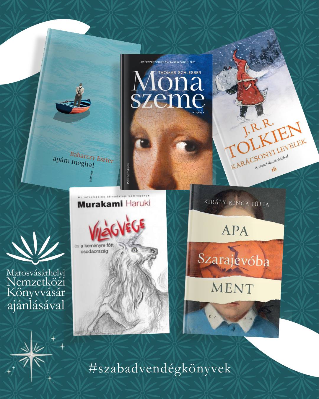 Szabadvendégkönyvek karácsonyra