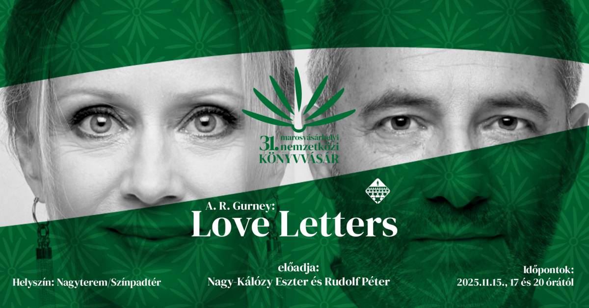 Love Letters (Szerelmes levelek): színházi előadás a 31. Marosvásárhelyi Nemzetközi Könyvvásáron